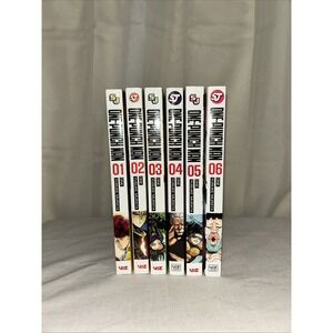 One Punch Man English Manga LOT Volumes 1-6 ONE Yusuke Murata Viz Media